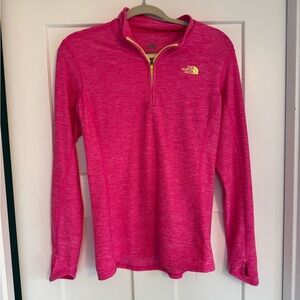 The North Face Vibrant Pink Pullover